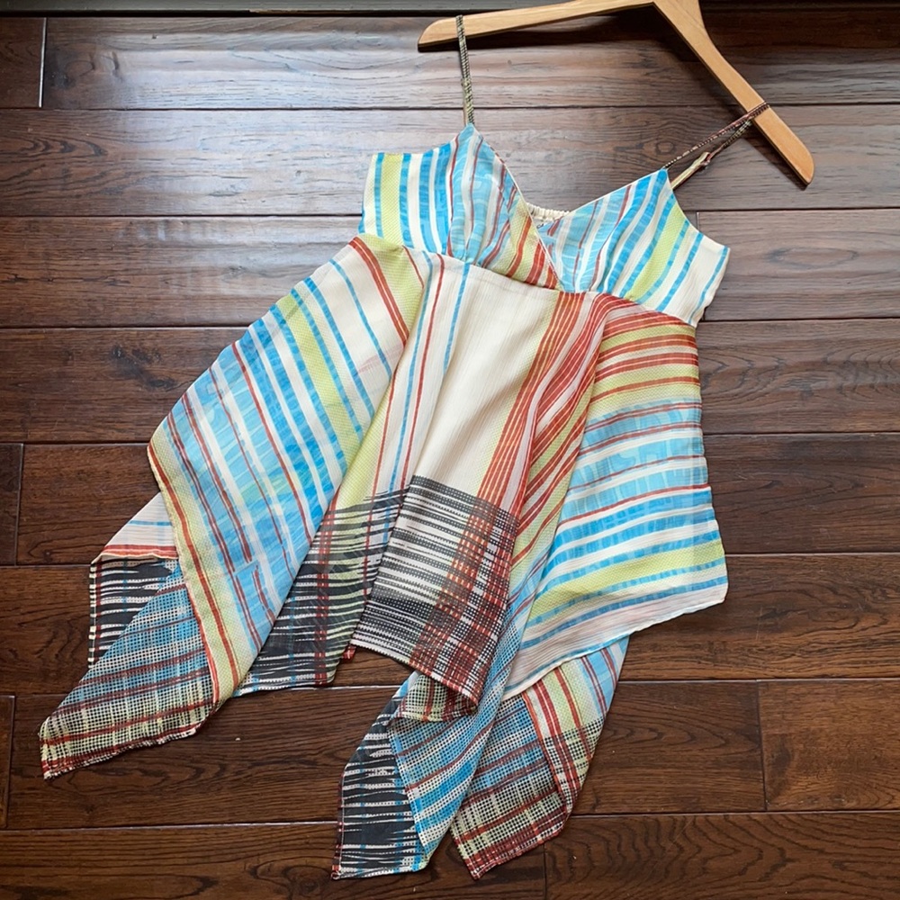 American Rag loose flowy stripe tank top